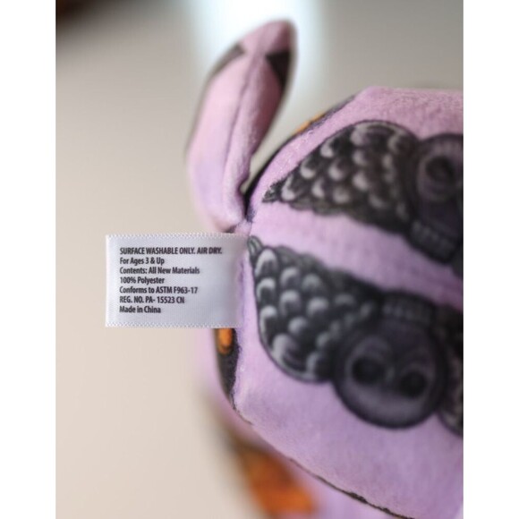 The Tattoo Zoo Frankie the Modeling Bat Plush Goth Emo Scene Stuffed Animal - Picture 13 of 14